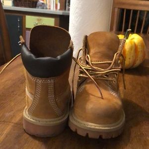 Boys waterproof Timberland boots size 9